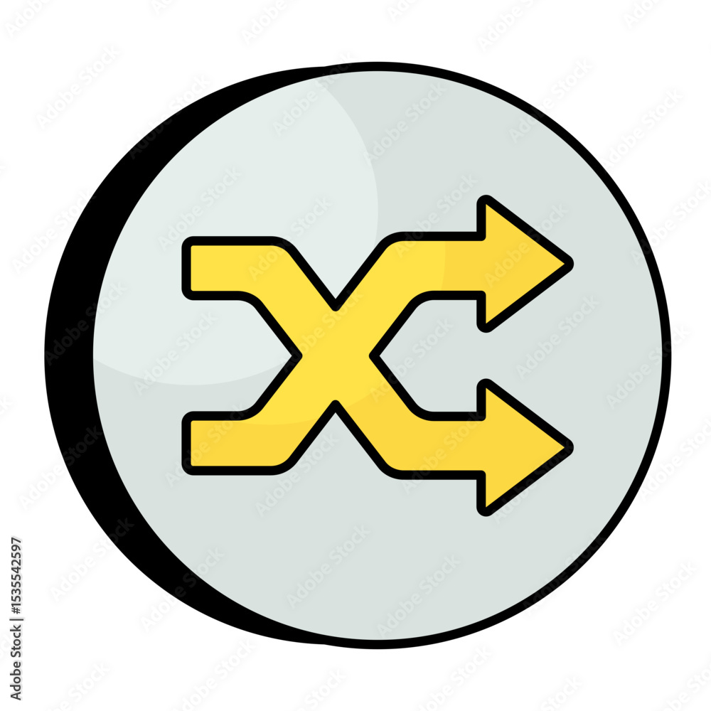 Fototapeta premium Web Colored Outline Icons