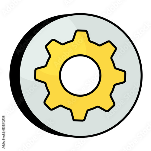 Web Colored Outline Icons