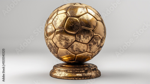 gold soccer ball