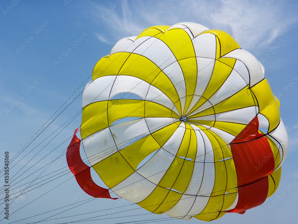 Fototapeta premium Colorful parachute