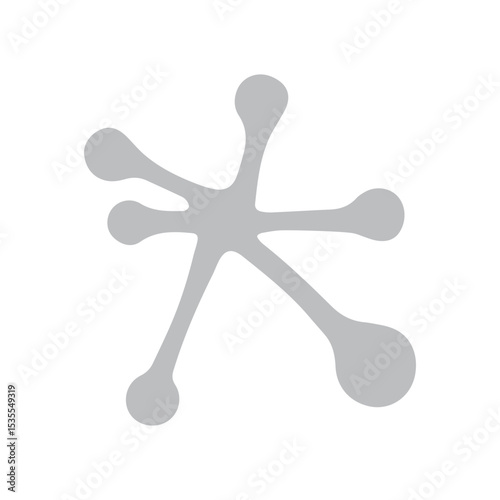 Brain cell nerve icon