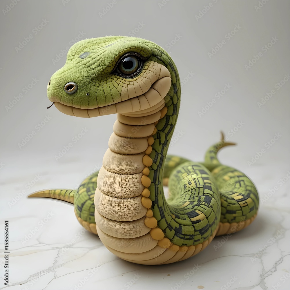 Fototapeta premium animal dolls, AI Generated