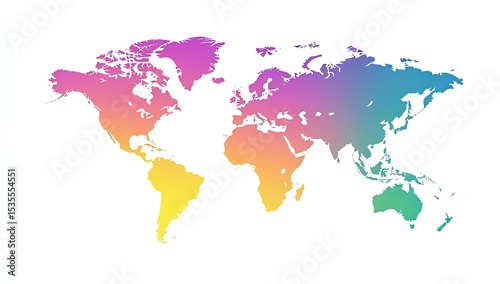 Colorful world map (2)