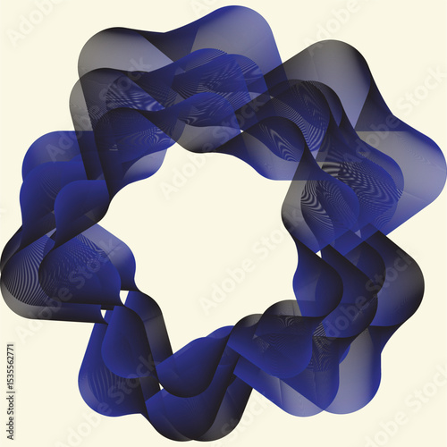 Artificial intelligence abstract artistic human Vector Image