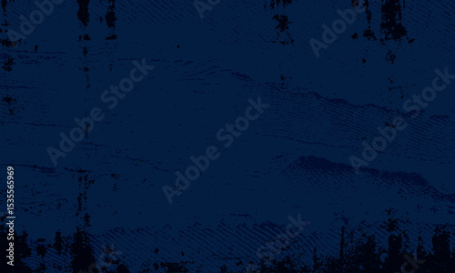 Navy Blue Abstract Texture with Grunge Edges