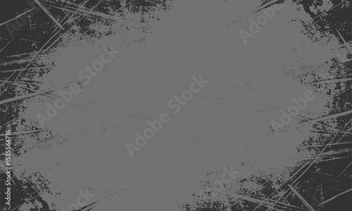 Deep Brown and Teal Scratch Grunge Background
