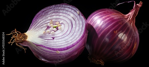 Galaxy Version of onion world,ai generative