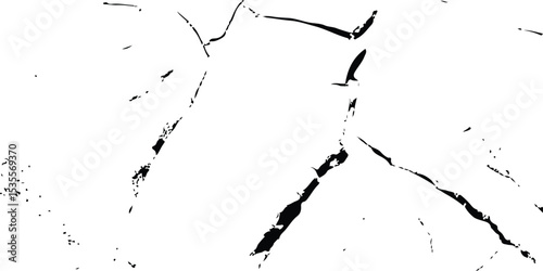 Abstract Grunge Crack Lines on White – Wall Texture for Architectural Concepts and Visual Distortion.Broken Wall Texture – Realistic Cracks on White Background for Decay, Urban, and Destroyed Effects.