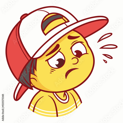 Cool emoji with sunglasses and smirk