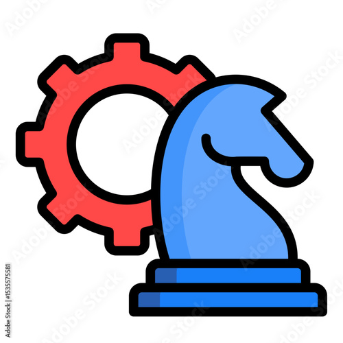 Chess Piece  Icon Element For Design	