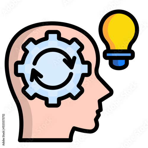 Initiative  Icon Element For Design	