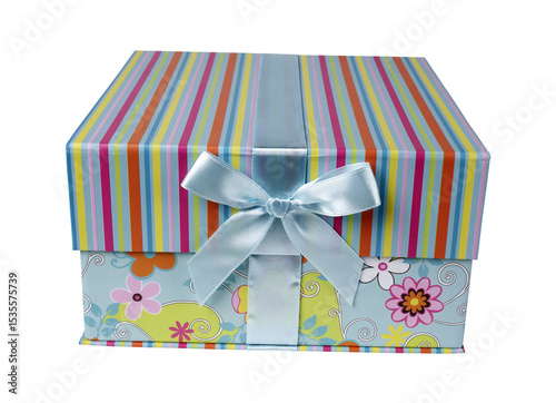 Gift boxes with ribbon