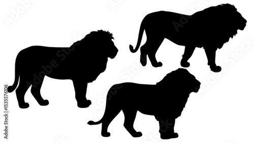 Enjoy lifetime access to all lion silhouettes with full commercial and personal use rights.