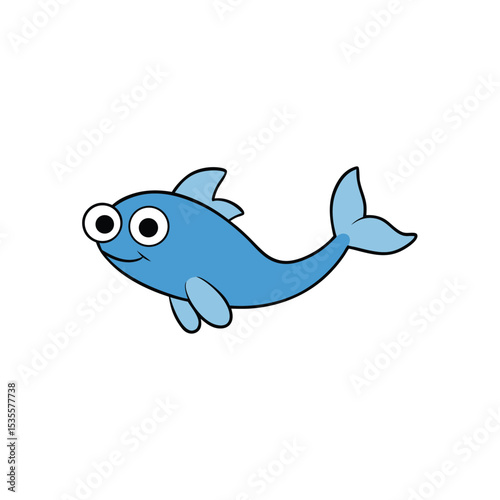 funny cartoon shark