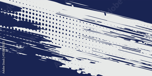 Abstract halftone wave dots background. Futuristic twisted grunge pattern, dots, circles. Vector modern optical pop art texture