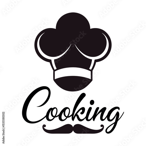 Stylish Cooking Logo for Culinary Business or Blog