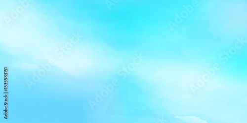 clear blue sky with a few clouds. The sky is very bright and the clouds are scattered throughout