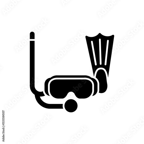 Diving Mask and Fins Combo for Underwater Exploration Gear
