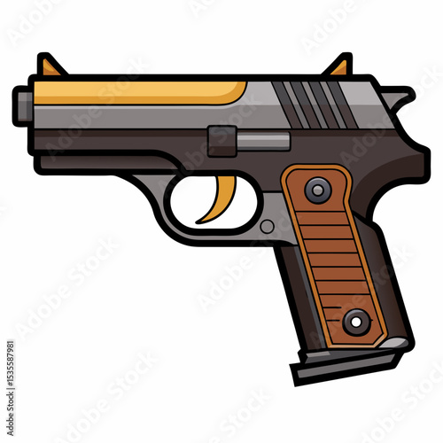 gun and bullets
