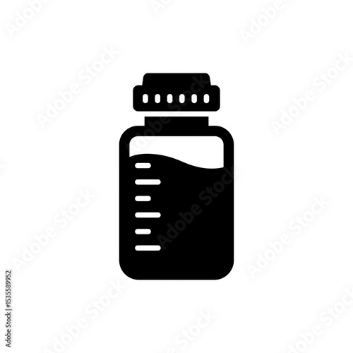 Water tracker bottle with hourly markers for hydration timing