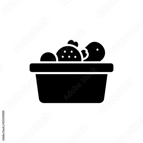 Portioned Healthy Meals Packed In Food Containers