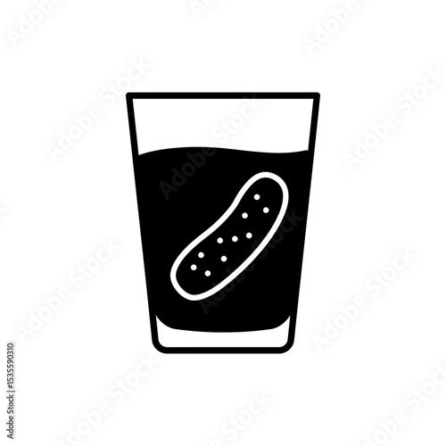 Refreshing Glass of Cucumber Infused Water