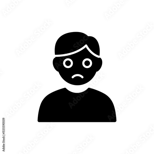 Wide Eyes in Realization Surprise Expression Icon