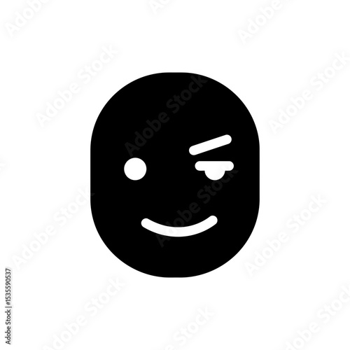 Subtle Smirk with One Eyebrow Lifted Showing Confidence and Playfulness