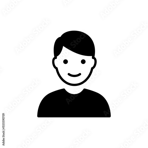 Relieved Expression With Light Grin Showing Calm Happiness