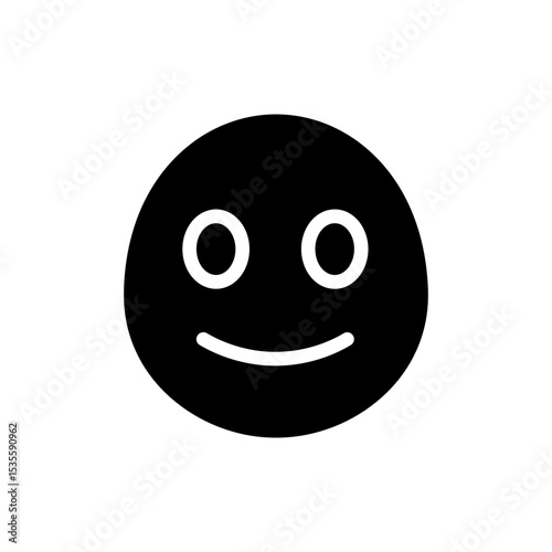 Goofy face with off-centered eyes showing quirky and playful mood