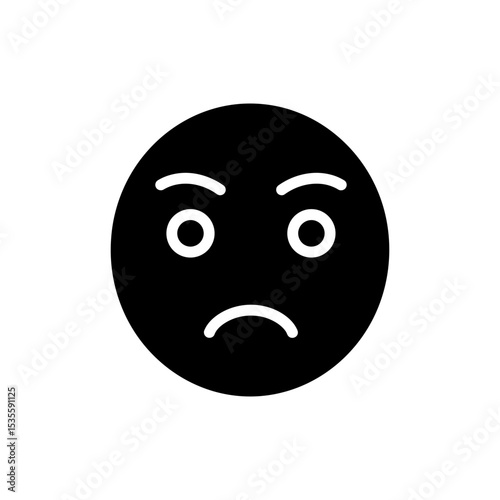 Character Curious Face With Raised Eyebrows Expression