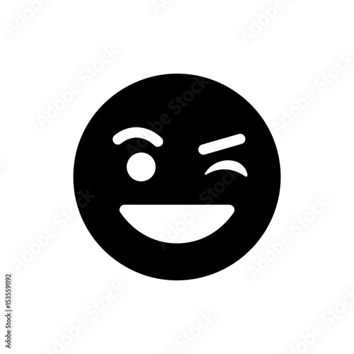 Face with Cheeky Grin and Raised Eyebrow Playful Expression
