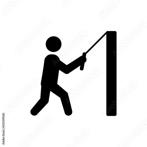Person Performing Cable Machine Pull Movement Strength Exercise