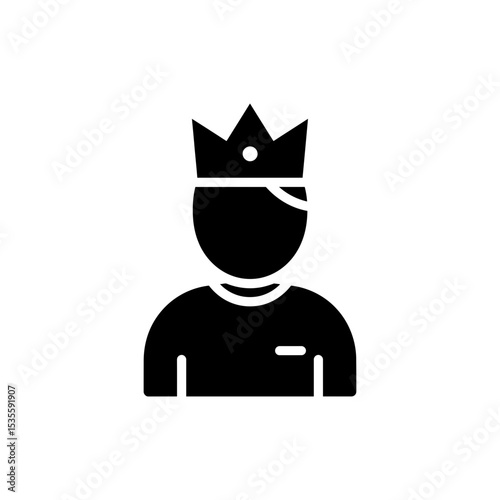 Person Wearing Crown Royalty and Leadership Symbol