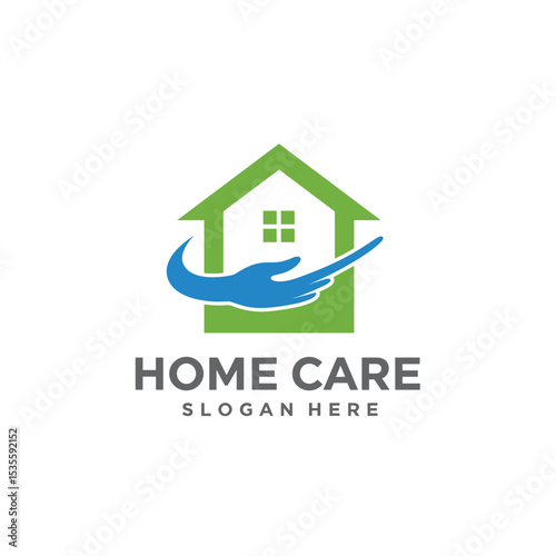 home care logo creative design concept medical business