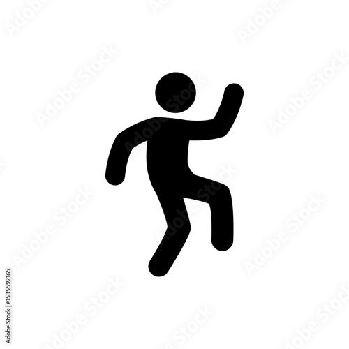 Character Breakdancing Performing Energetic Urban Dance Moves