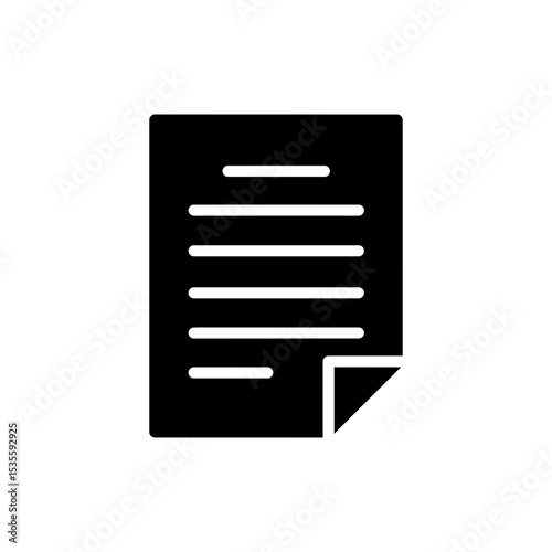 Music Note Sheet with Horizontal Text Lines