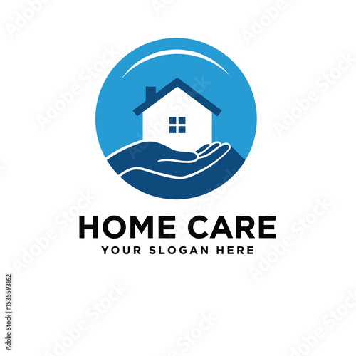 home care logo creative design concept medical business