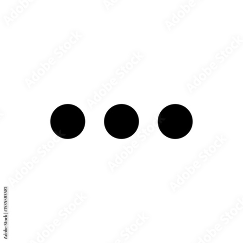 Vertical Ellipsis Icon Aligned Center for More Options Menu