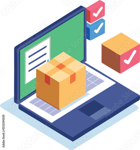 Online order tracking and delivery confirmation