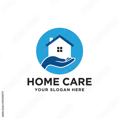 home care logo creative design concept medical business