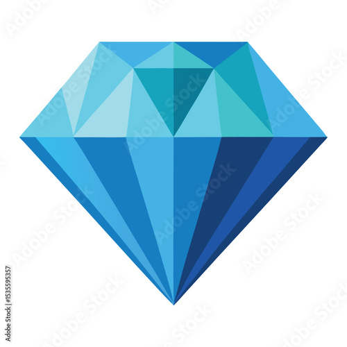 Low poly diamond 