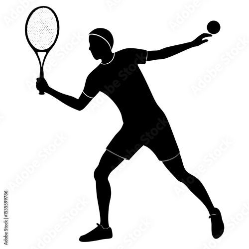 A man is playing . 