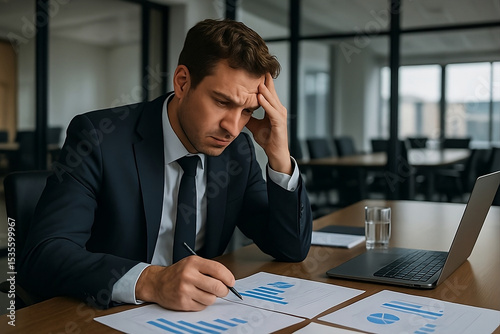 Man looking for solutions to your enterprises