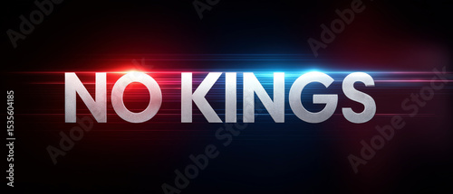 Action-packed scene unveils no kings concept urban setting graphic design dynamic environment close-up view