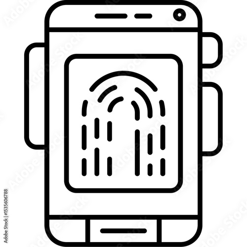 Biometric Identification Icon