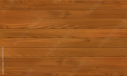 Brown wood plank background texture vector