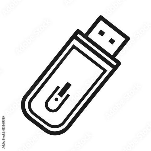 usb flash drive icon 