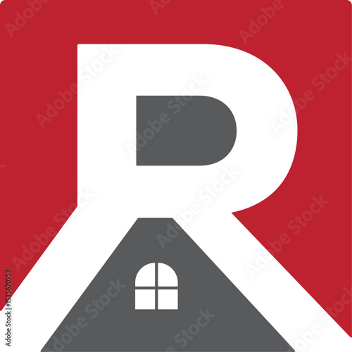 R Logo design. House logo design. House R logo design. Real estate logo design. Luxury logo design. Minimalist logo design. Brand logo design. R logo vectors. RA logo design. AR logo design. 