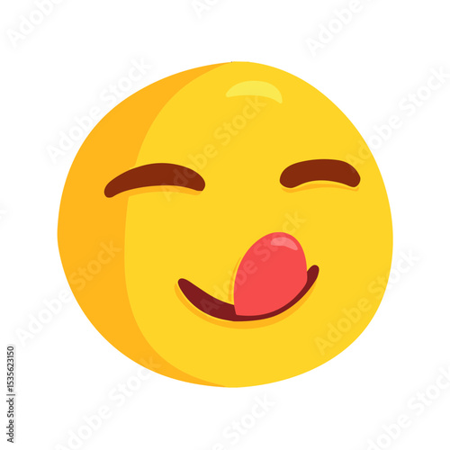 Face Savouring Delicious Food